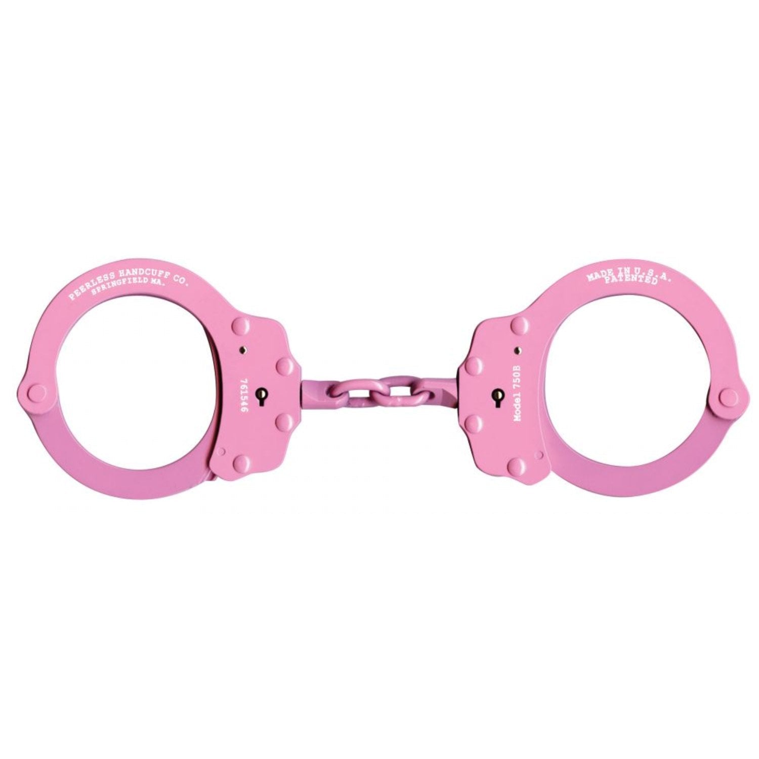 Peerless Handcuff Company 750C Colored Chain Handcuff - WCUniforms