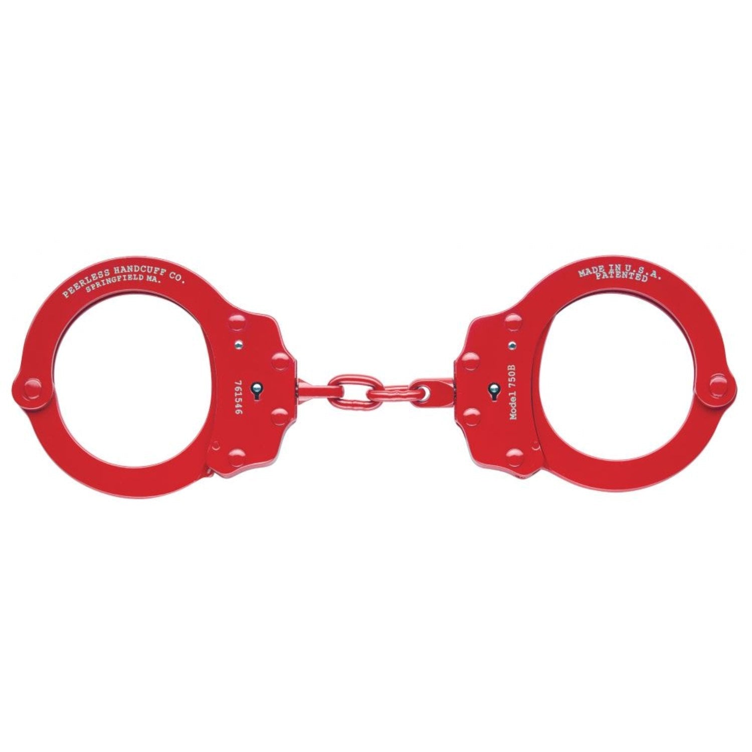 Peerless Handcuff Company 750C Colored Chain Handcuff - WCUniforms