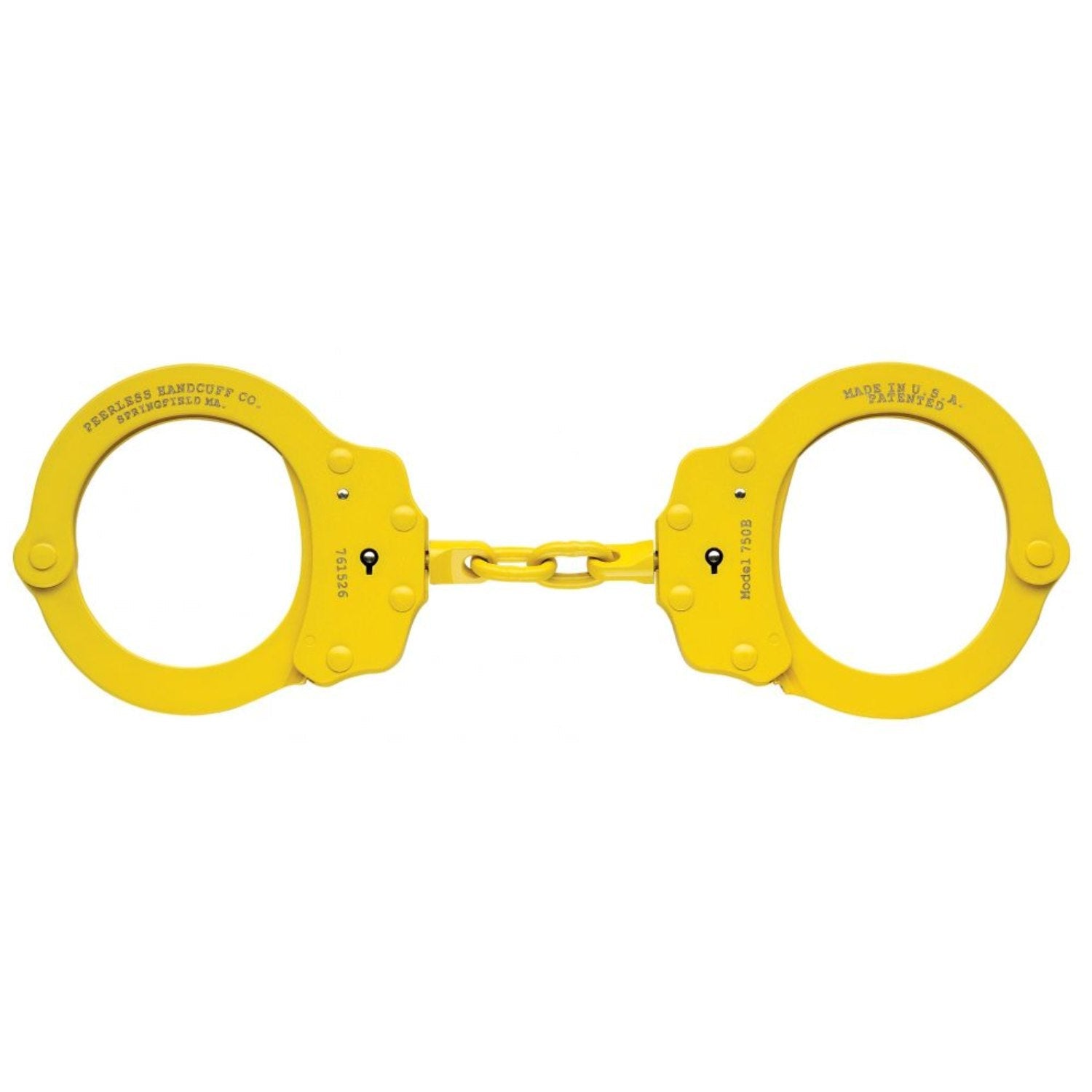 Peerless Handcuff Company 750C Colored Chain Handcuff - WCUniforms