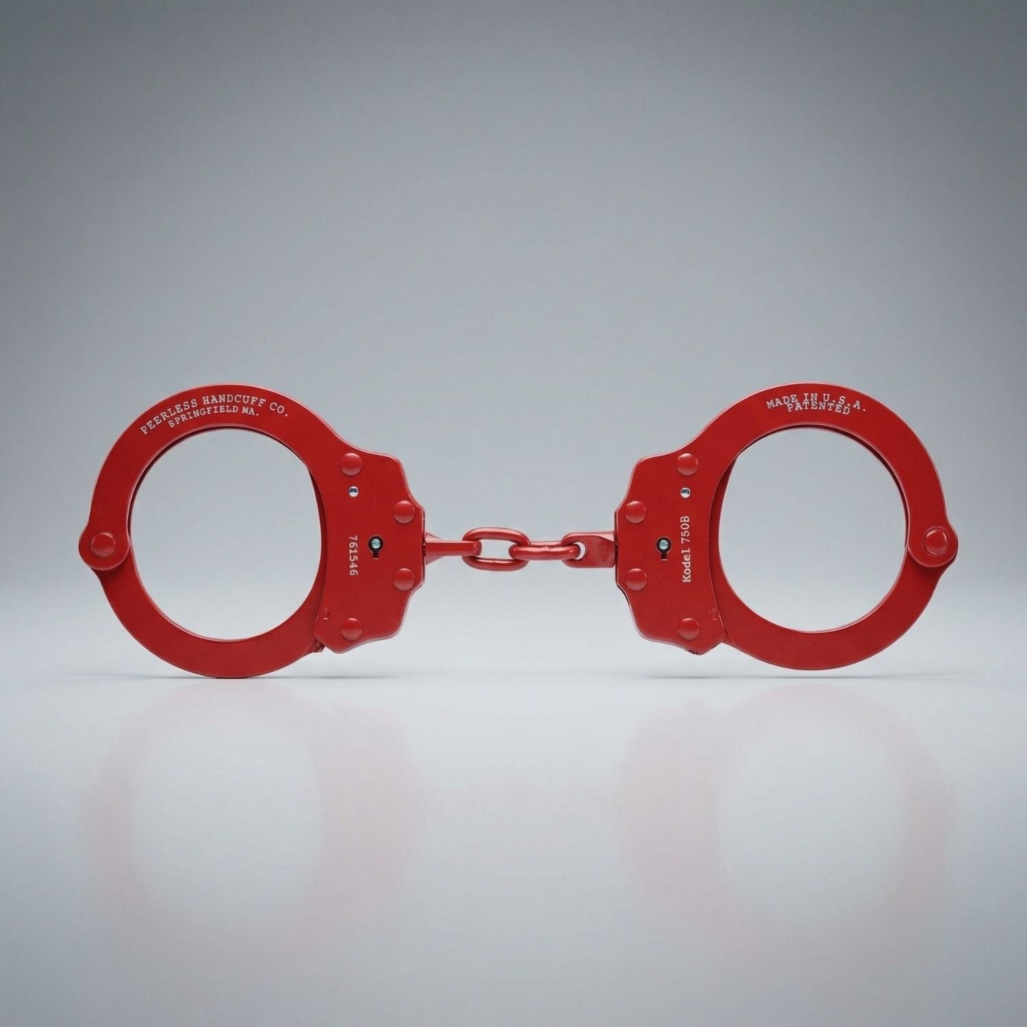 Peerless Handcuff Company 750C Colored Chain Handcuff - WCUniforms