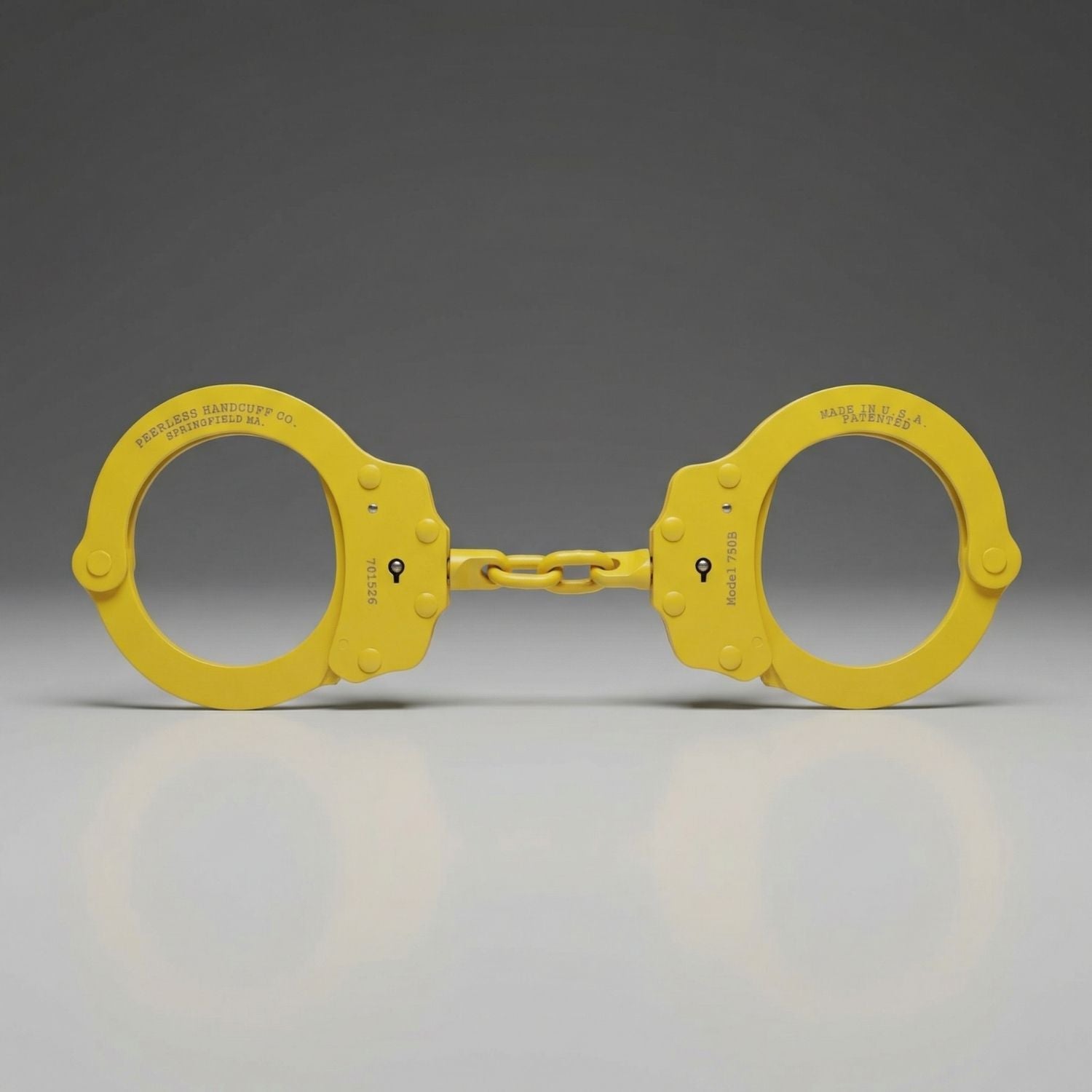 Peerless Handcuff Company 750C Colored Chain Handcuff - WCUniforms