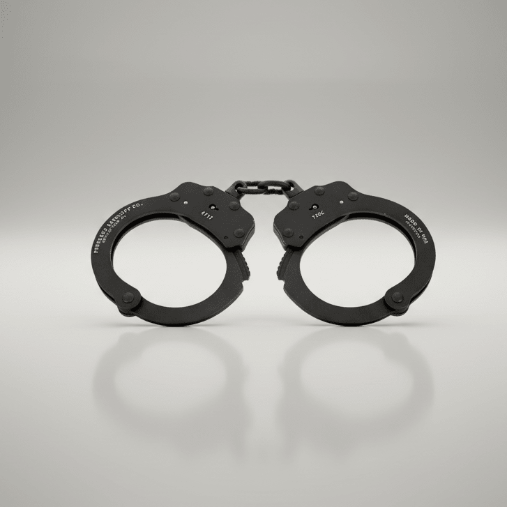 Peerless Model 730C Superlite Chain Link Handcuff – 5.2 oz USA