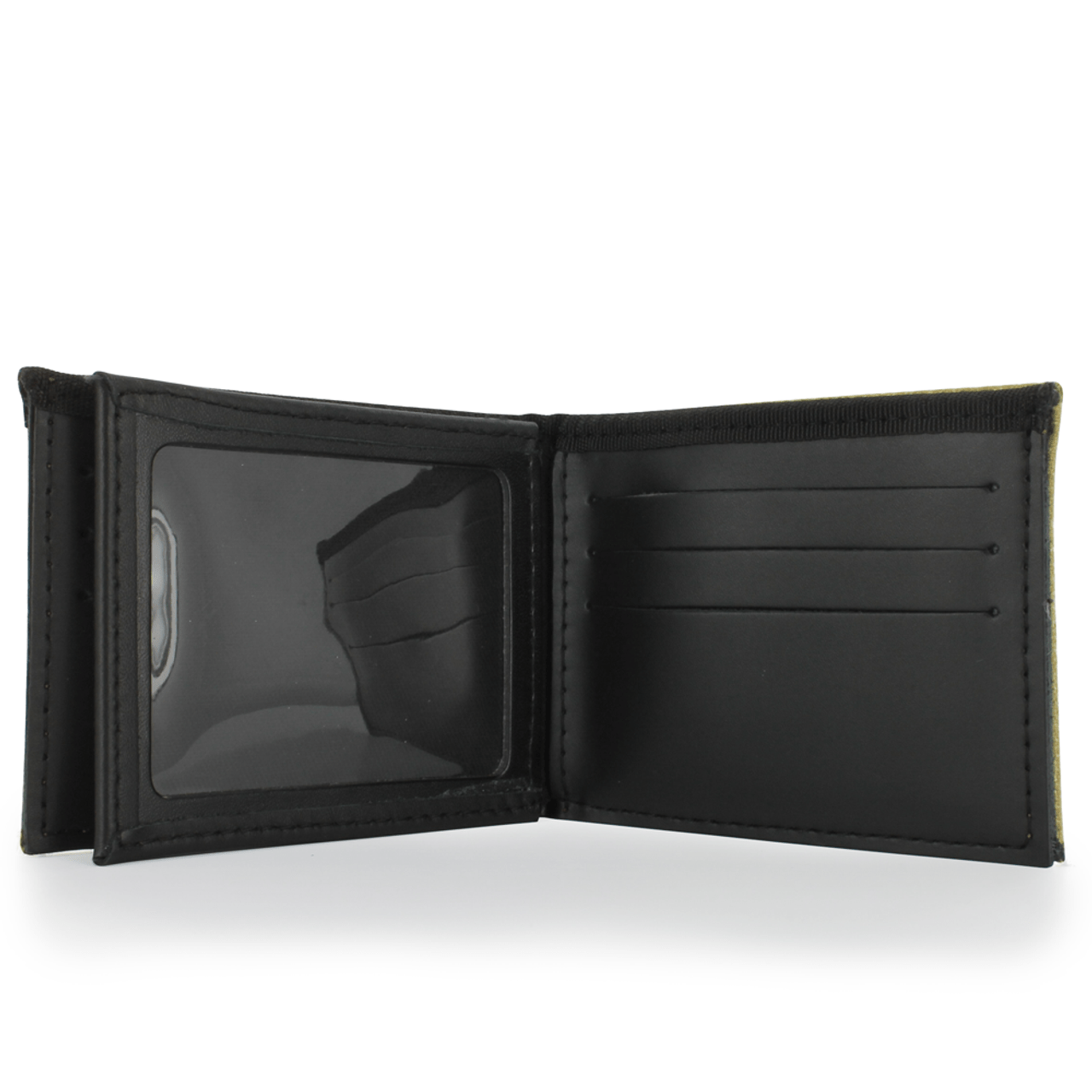 Perfect Fit Firefighter Gold Matrix Bifold Credit Card Wallet - WCUniforms