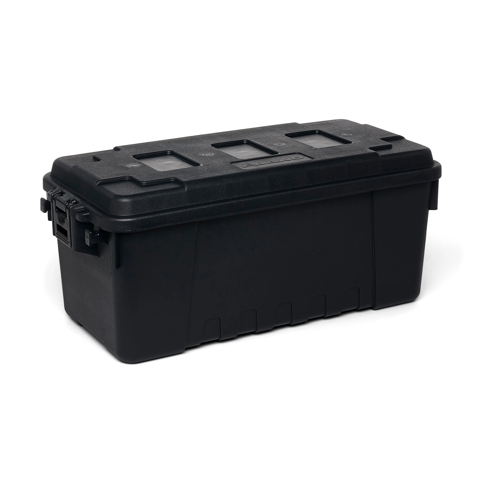 Plano Sportsman's Trunk Medium storage tub, 68-quart capacity, ideal for outdoor gear and equipment protection.