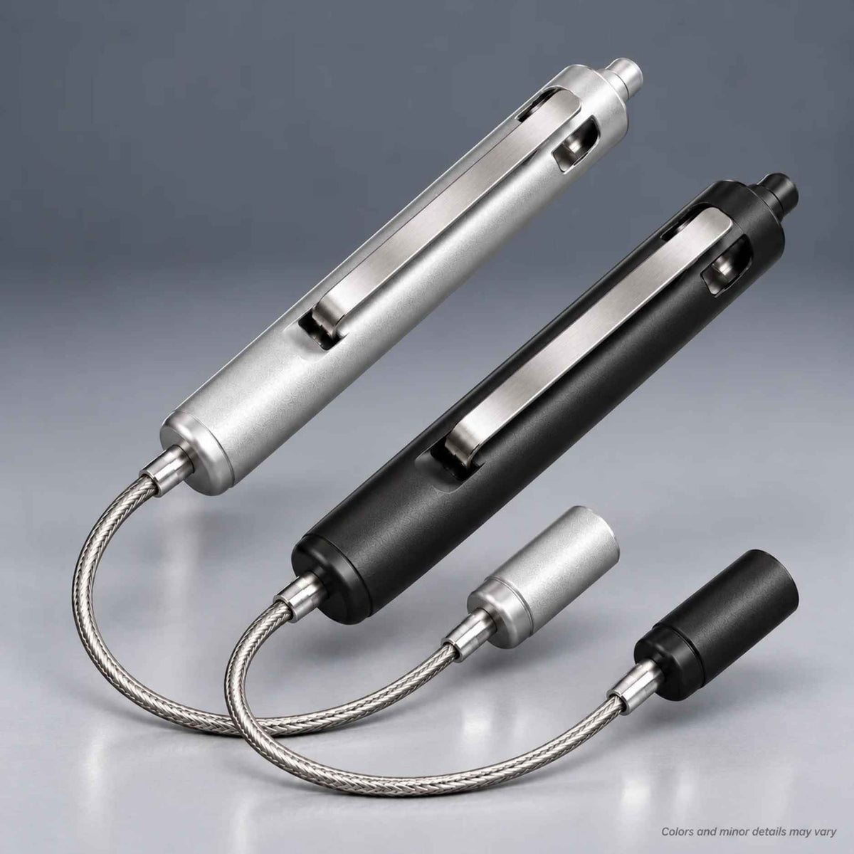 Posse Box PL10 Clipboard Flex Light in silver PL10-CA and black PL10-PC-BLK with braided flexible necks