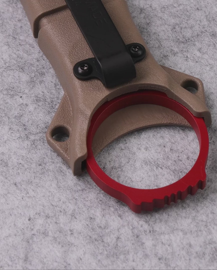 Video of Benchmade SOCP Trainer Dagger 176T with MOLLE Sheath