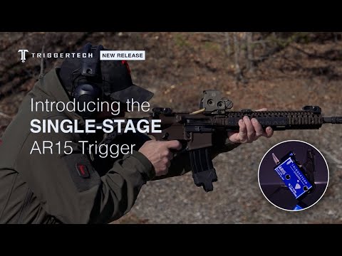 TriggerTech AR10 Single-Stage Diamond Trigger (Curved or Flat)