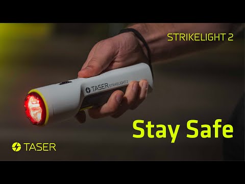 Strikelight 2 by Taser - Rechargeable Stun Gun 700 Lumen Flashlight 100065 - White