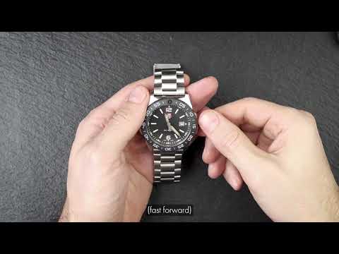 Video of Luminox Leatherback Sea Turtle Giant Outdoor Watch 0337 with CARBONOX case, NATO or PU strap