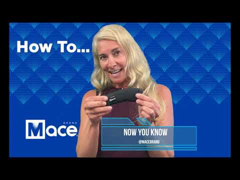 MACE Ergo Stun Gun with Bright LED 80813