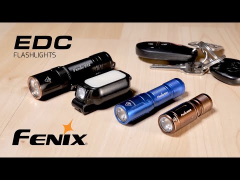 Fenix ​​E02R LINTERNA EDC RECARGABLE MARRÓN E02RG2BR