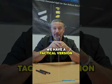 Video discussing the QuiqLite LiteStick Hands-Free LED Pocket Light for First Responders