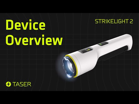 Strikelight 2 by TASER - Rechargeable Stun Gun 700 Lumen Flashlight 100065 - White