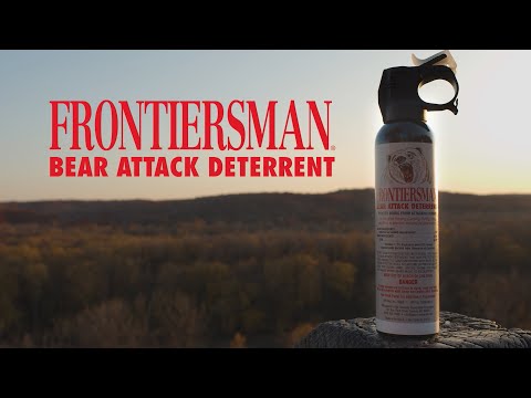 Video about the Sabre Frontiersman 9.2 oz Bear Attack Deterrent Spray FBAD-08