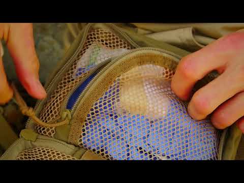 Video demonstration of 5.11 Tactical 6x6 Medical Pouch MOLLE SlickStick Mount | 58715