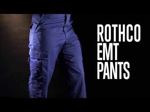 Video explaining the features of Rothco Men’s EMT Uniform Pants 7821 | EMS Cargo Duty Pants