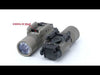 Luz LED para armas con bloqueo de riel SureFire X300U