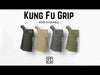 Die Free Co Kung Fu Grip (Black) for AR15/M4 and AR10/SR25