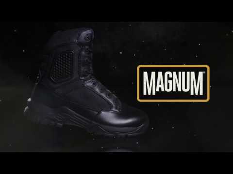 Magnum Boots Strike Force 8" Side-Zip Waterproof Composite Toe 30008SZWPCT (black)