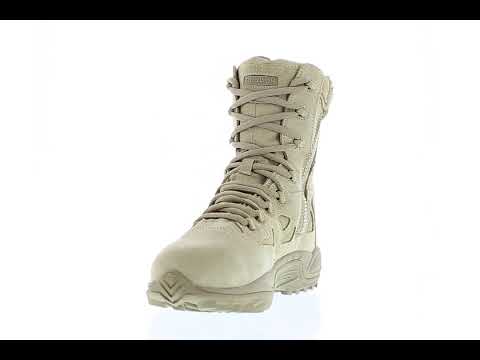 Reebok Rapid Response RB8894 8" Composite Toe Stealth Boot Tan