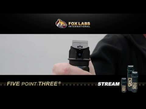 Fox Labs International Five Point Three 2oz., 2% OC, Flip Top, Stream Spray Pattern 22FTSDB