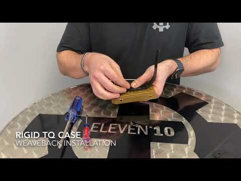 Video of a man demonstrating the Eleven 10 Short Malice Clip MOLLE Mount with Hardware | E10-MCH