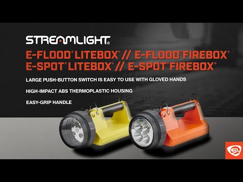 Streamlight E-Spot Vehicle Mount 12V DC Rechargeable Spot Light - Orange or Yellow