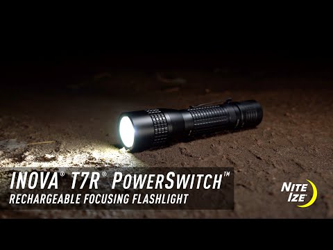 Nite-Ize INOVA® T7R Rechargeable Focusing Flashlight T7RA-01-R8