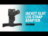 BLACKHAWK! T-Series JSBL Leg Strap Adapter Black 432400BK