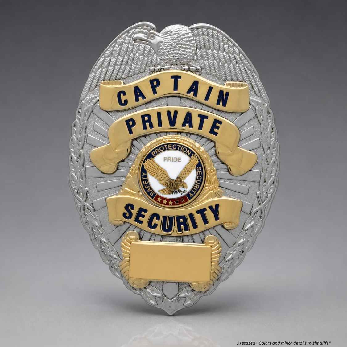 Private Security Captain Uniform Badge BA42 - WCUniforms