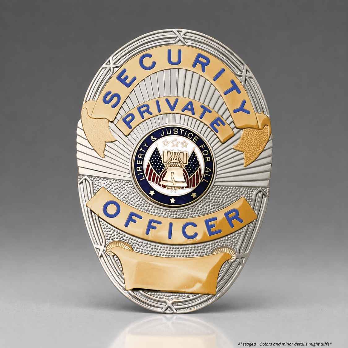 Private Security Officer Uniform Shield Badge BA03 - Badges & Badge Holders - WCUniforms