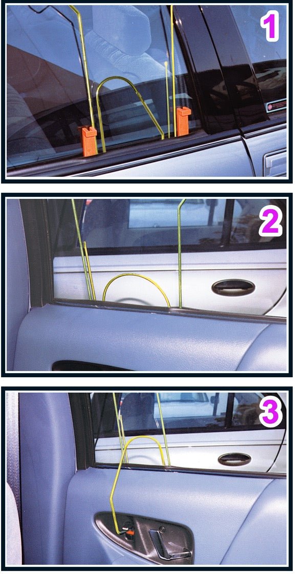 PRO-LOK Tools Narrow Multi-Car Opening Tool AO34 - WCUniforms