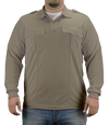 Pro-Dry Long Sleeve Polo Shirt with Two Pockets