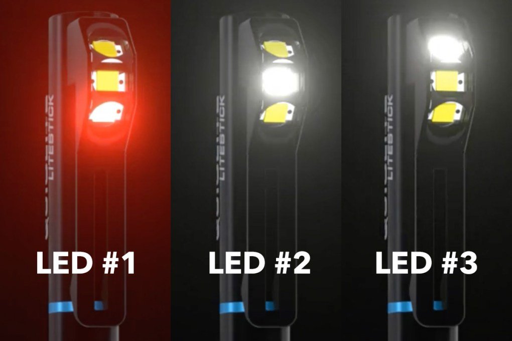 QuiqLite LiteStick Hands-Free LED Pocket Light for First Responders - WCUniforms