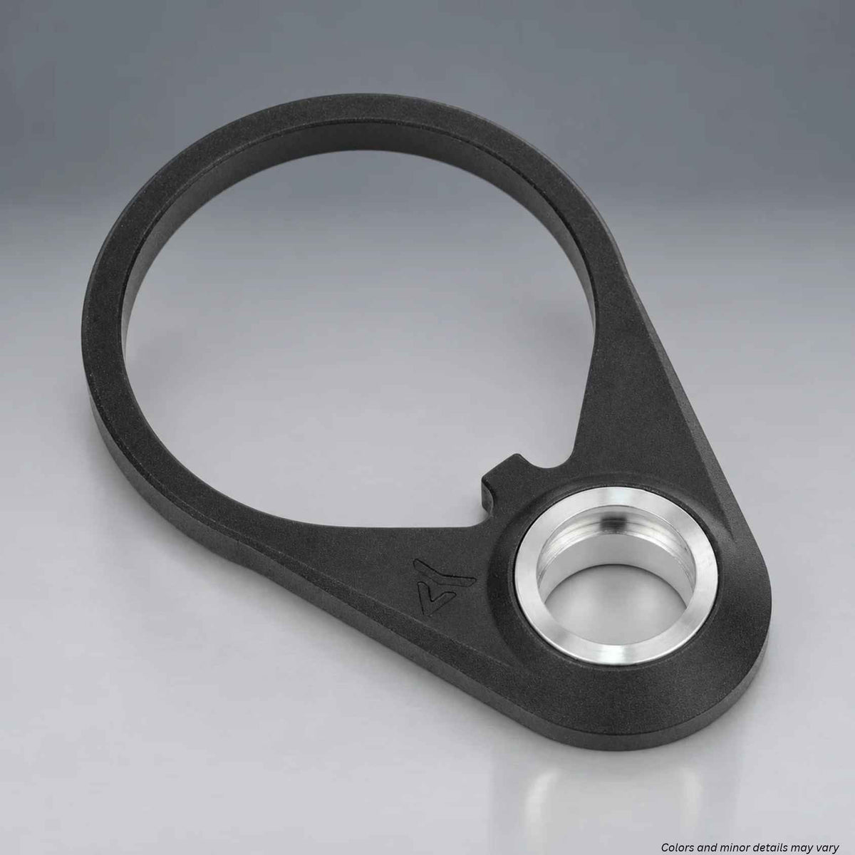 Radian Weapons Ultralight QD Endplate R0078 for AR15 and M16, black anodized aluminum, front view