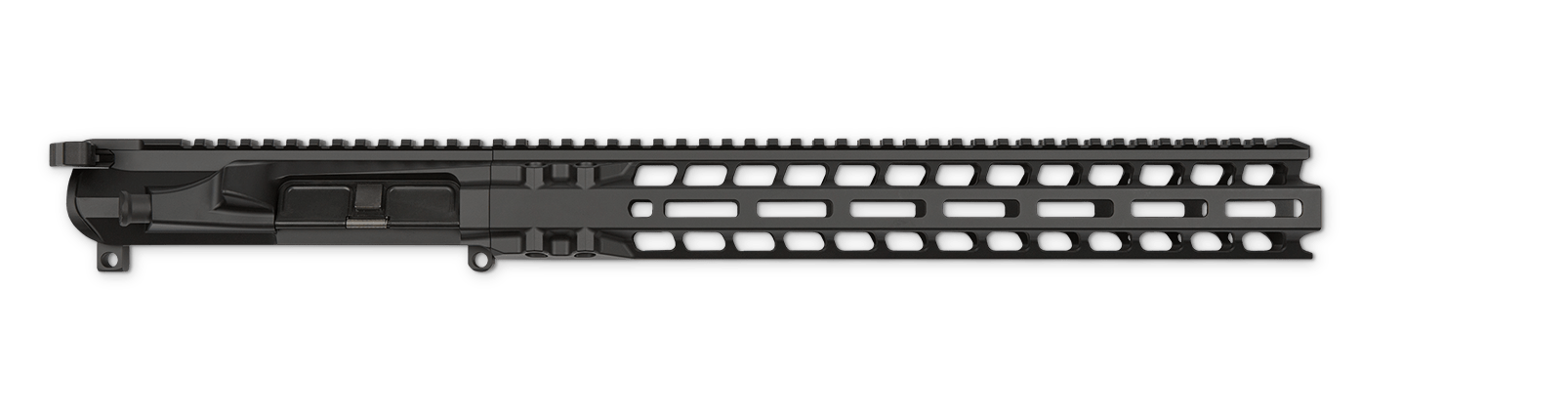 Radian Upper Receiver and Hand Guard Set showcasing precision CNC machining and lightweight design in black finish.