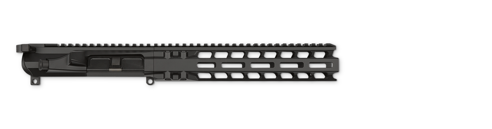 Radian Upper and Hand Guard Set, precision CNC machined, made from billet 7075-T6 aluminum, featuring lightweight design and modern aesthetics.