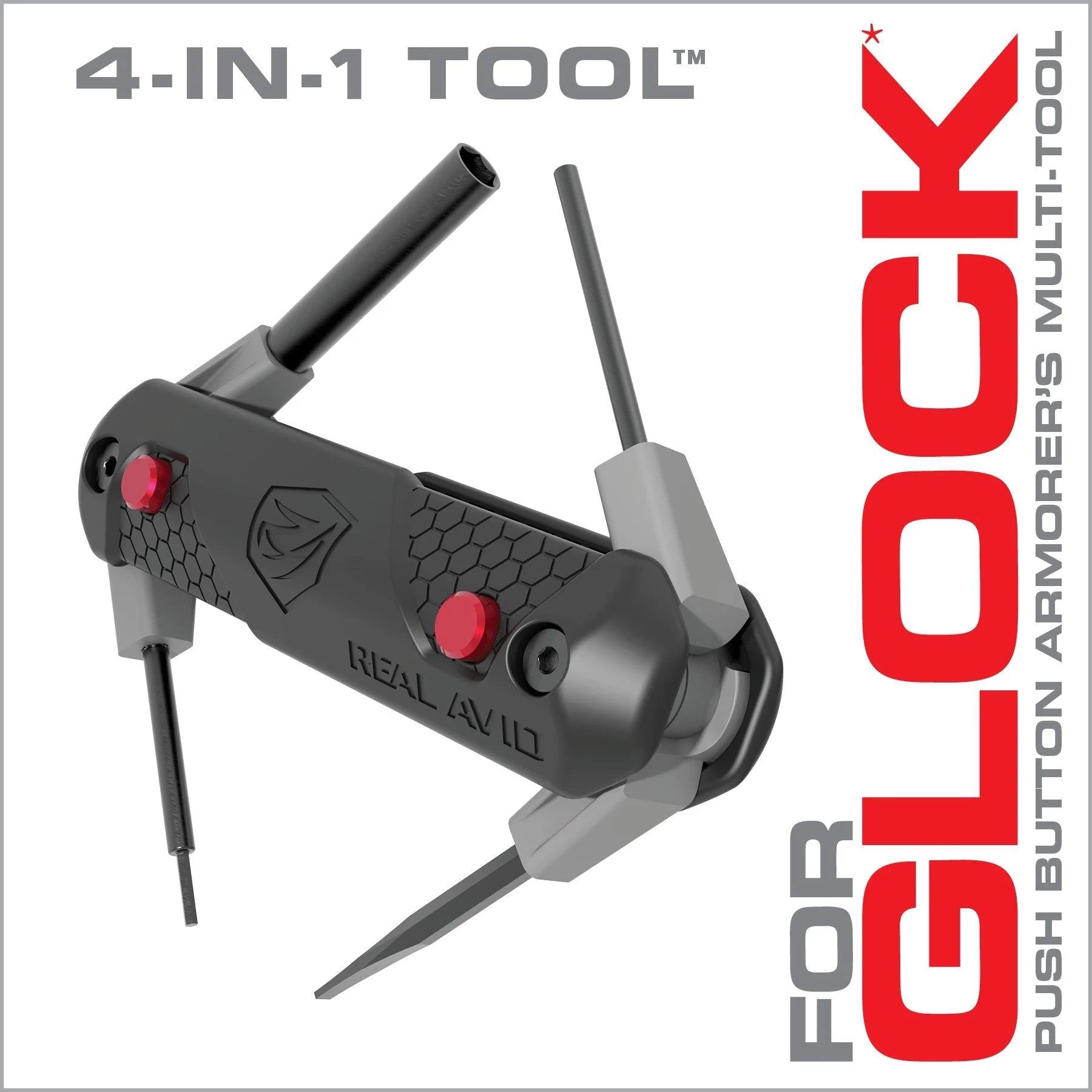 Real Avid 4-in-1 Tool For Glock AVGLOCK41 - WCUniforms