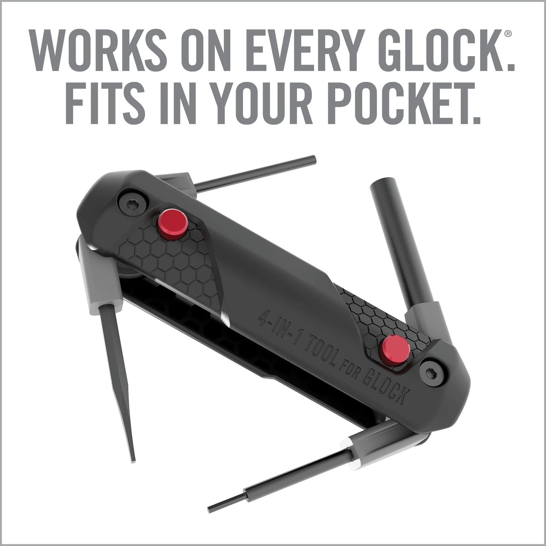 Real Avid 4-in-1 Tool For Glock AVGLOCK41 - WCUniforms