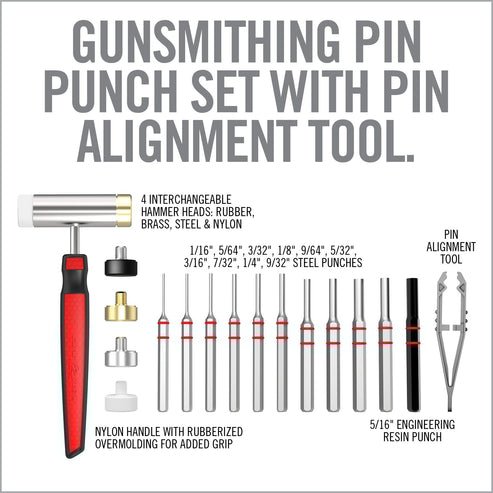 Real Avid Accu-Punch® Hammer & Punches AVHPS - WCUniforms