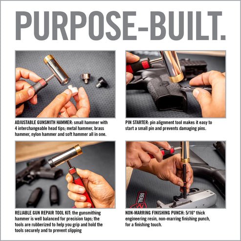 Real Avid Accu-Punch® Hammer & Punches AVHPS - WCUniforms
