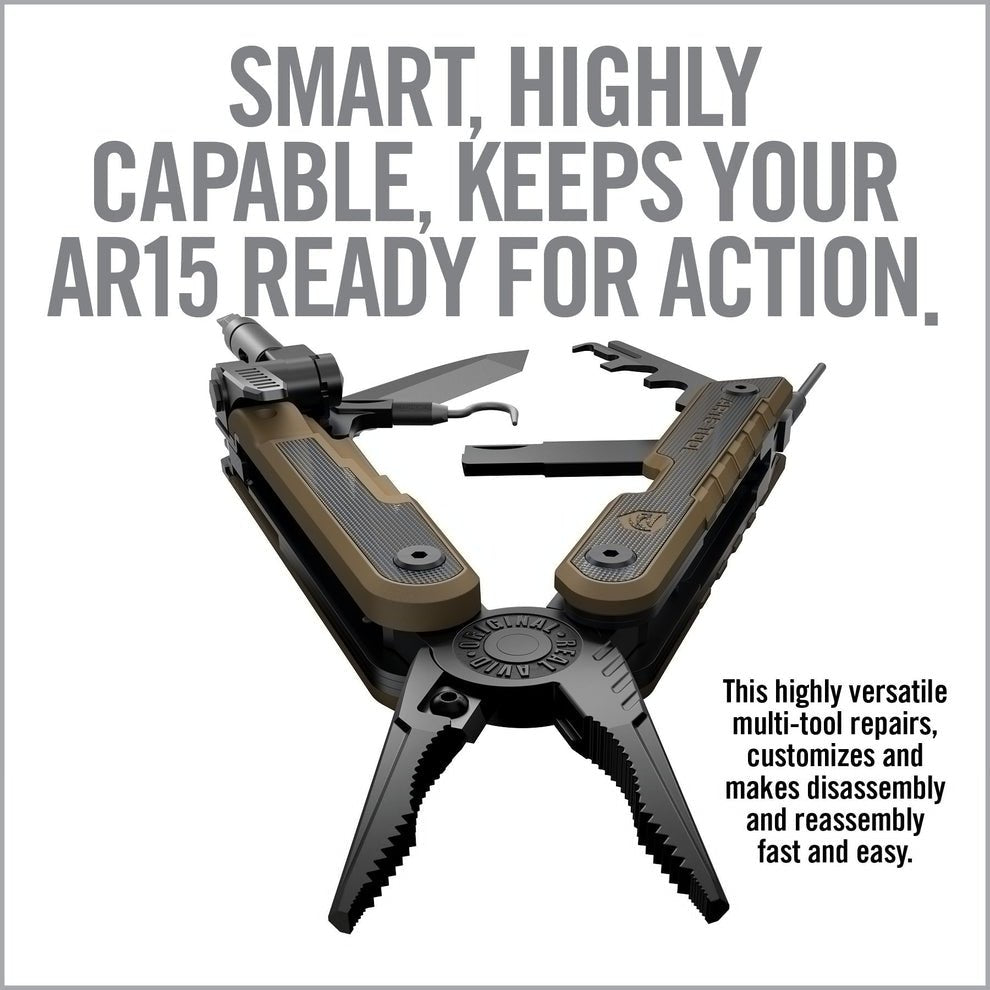 Real Avid AR15 Tool™ 37-In-1 Tactical Multitool AVAR15T - WCUniforms