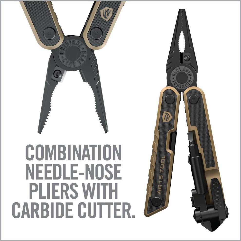 Real Avid AR15 Tool™ 37-In-1 Tactical Multitool AVAR15T - WCUniforms