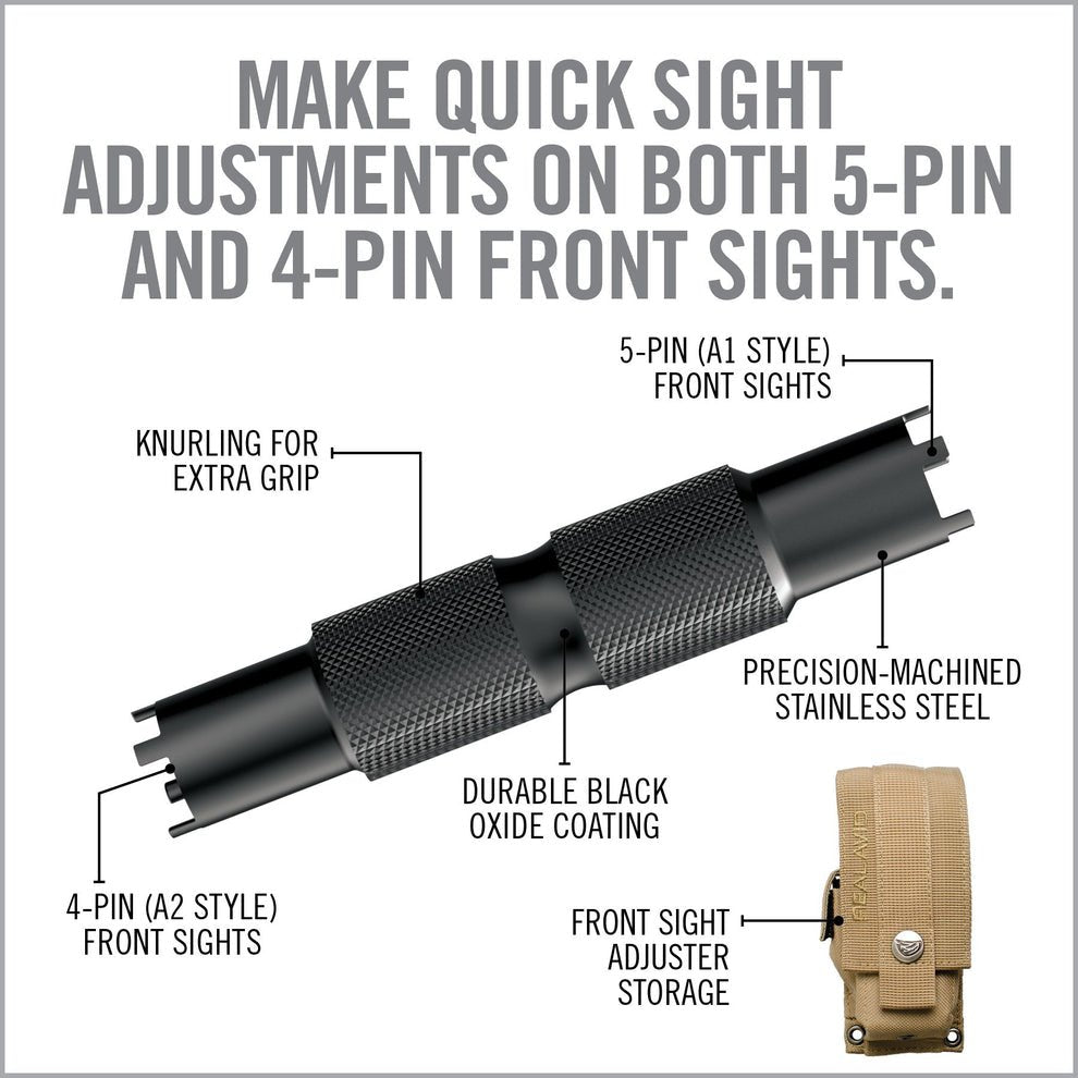 Real Avid AR15 Tool™ 37-In-1 Tactical Multitool AVAR15T - WCUniforms