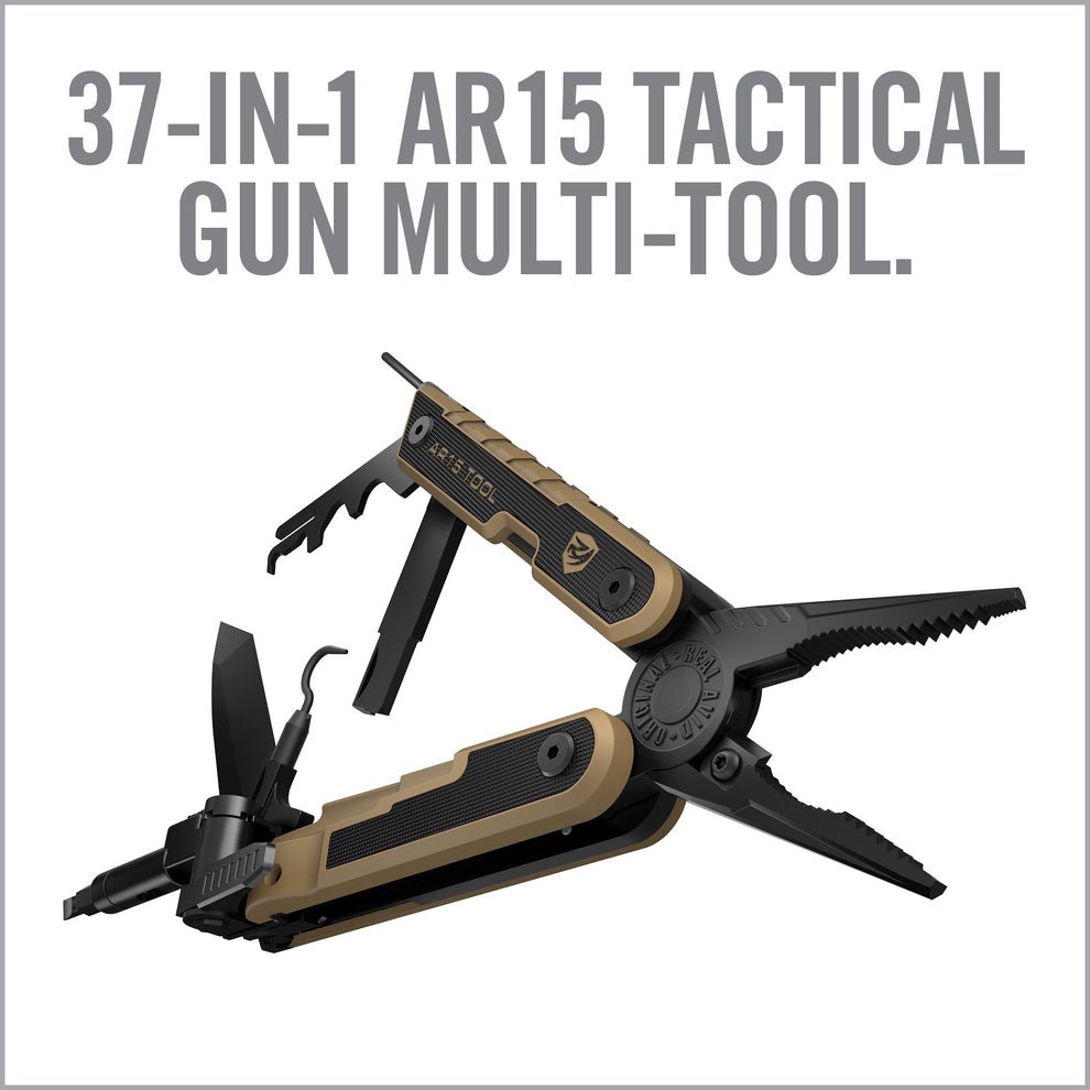 Real Avid AR15 Tool™ 37-In-1 Tactical Multitool AVAR15T - WCUniforms