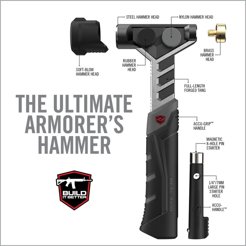 Real Avid Armorer's Master Hammer™ AVARMHAM - WCUniforms