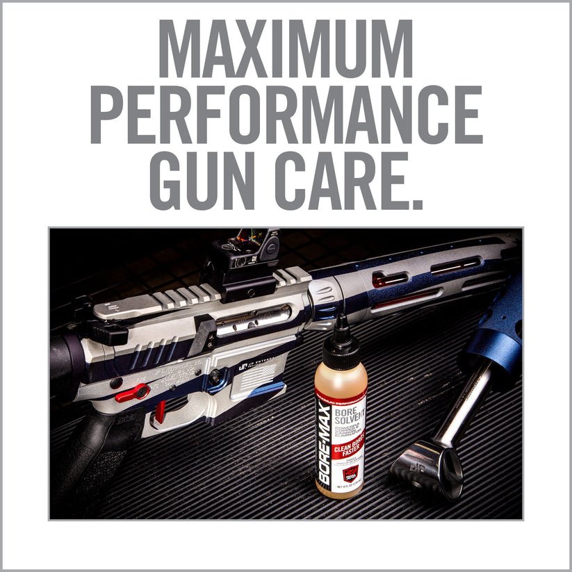 Real Avid Bore-Max® Bore Solvent 4 oz Squeeze Bottle AVBMBS4L - WCUniforms