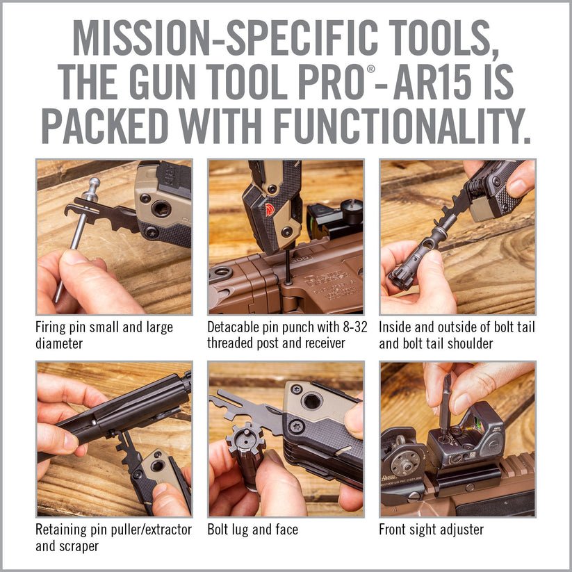 Real Avid Gun Tool Pro® - AR15 AVGTPROAR - WCUniforms