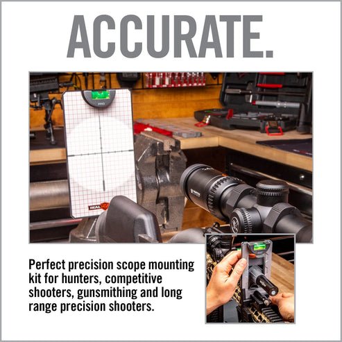 Real Avid Level-Right® Pro Scope Leveling Kit for Precision Mounting AVLVLR-P - WCUniforms