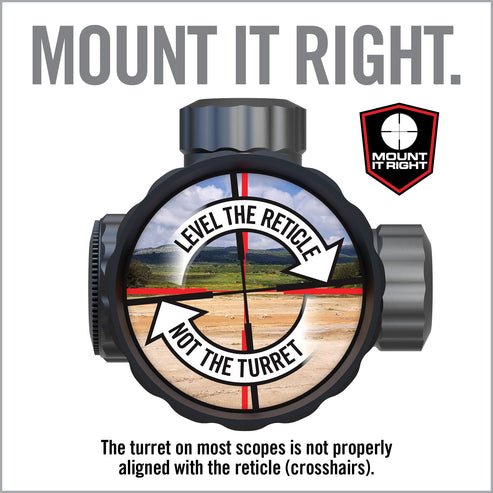Real Avid Level-Right® Pro Scope Leveling Kit for Precision Mounting AVLVLR-P - WCUniforms